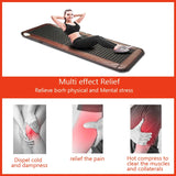 Jade Mat Hot stones Electric for Massager Jade Tourmaline Heating Therapy Mat Bed Sofa Pad Infrared Mattres Heating Smart Timer