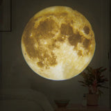 USB LED Night Light Earth Moon Projector Children's Sleep Planet Projector Background Atmosphere Decoration Kid Bedroom Decor