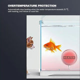 USB Mini Aquarium Heating Rod For Small Fish Tank 30C Constant Temperature Aquarium Heater Submersible Thermostat Heater 10W