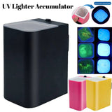 UV Lighter Accumulator Jig Soft Bait LED Flash Waterproof Bait Fill Light Fishing Tackle Squid Light Charger Sea Fishing Tool