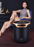 UV Sterilization Anti-leakage Electric Foot Bath Massage Automatic Heating Foot Soaking Bucket Barrel Foot Washing Bucket Gifts