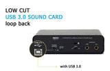 UX22 Audio Interface Soundkarte 24-Bit/192kHz Ad Converter, E-Gitarre Live-Aufnahme Profession Eller Studio-Gesang, Podcast