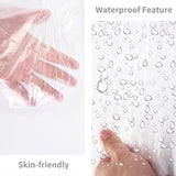 47"x86"  Sauna Blanket Liners Disposable Body Wrap Plastic Sauna Bags 50 Packs Plastic Sheeting Sauna Blanket Accessories