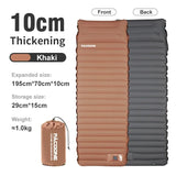 Ultralight Self-inflating Air Mattress Widen Sleeping Pad Splicing Inflatable Bed Beach Picnic Mat Camping Tent Air Cushion