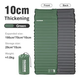 Ultralight Self-inflating Air Mattress Widen Sleeping Pad Splicing Inflatable Bed Beach Picnic Mat Camping Tent Air Cushion