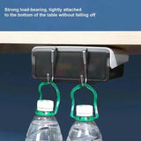 Under Table Drawer Mount Self-adhesive Attachable Drawer Slide-out Storage Drawers Punch-free Under Drawer Bottom Storage Box