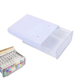 Under Table Drawer Mount Self-adhesive Attachable Drawer Slide-out Storage Drawers Punch-free Under Drawer Bottom Storage Box