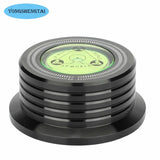 Universal 60Hz LP Vinyl Record Player Disc Turntable Stabilizer with Level Aluminum Alloy Weight Clamp Drop Shipping CN(Origin)