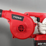 VVOSAI Cordless Leaf Blower Electric Air Blower Cordless Garden Tools For 18V Makita Lithium Battery
