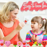Valentine Day Mochi Squishy Toys Valentines Day Mochi Squishy Cute Toys With Hearts Box And Cards Kawaii Valentines Day Squeeze