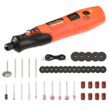 ValueMax 4V Electric Mini Grinder Set Drill USB Charging Rotary Tools With Engraving Accessories Kits for DIY Grinding Polishing