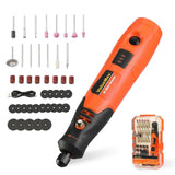 ValueMax 4V Electric Mini Grinder Set Drill USB Charging Rotary Tools With Engraving Accessories Kits for DIY Grinding Polishing