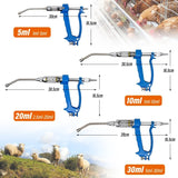 Verterinary Continuous Medicine Feeding for Gun Cow Pig Goat for Livestock Medicine Drenching Gun 5/10/20/30ml