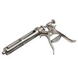 Veterinary Animal Continuos Injection Syringe Revolver 10/20/30/50ml Stainless Steel Vaccination Gun Automatic for Cow Pig  Shee