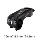 Viaron Mountain Bike Handlebar Negative 17 Degrees Off-Road Aluminum Alloy Riser 31.8*28.6 Riser Road Bike Handlebar
