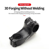 Viaron Mountain Bike Handlebar Negative 17 Degrees Off-Road Aluminum Alloy Riser 31.8*28.6 Riser Road Bike Handlebar
