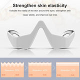 Vibration Eye Massager Hot Therapy Massage Eye Care Device For Tired Eyes Heated Goggles Dark Circles Wrinkle Fatigue Remove