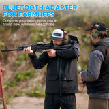 W1 Bluetooth Adapter Design for Walker's series electronic shooting earmuffs Convert wire earmuff to wireless one