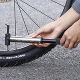 WEST BIKING 2 In 1 Bicycle Pump Mini With Screwdrivers Set Portable Bike Tools Built In Presta and Schrader Nozzle Tire Inflator