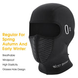 WEST BIKING 3D Reflective Windproof Motorcycle Hood Mask UV Protection Balaclava All Season Cycling Caps Men Running Hiking