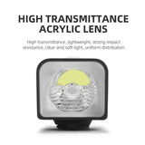 WEST BIKING Anti-Glare Bicycle Headlight USB Rechargable Flashlight IPX6 Waterproof LED MTB Front Light Road Bike Accessories