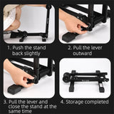 WEST BIKING Bicycle Foldable Parking Racks Indoor MTB Road Bike Floor Wheel Stand Storage Stable Stand Racks Bike Accessories