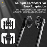 WEST BIKING Bicycle Foldable Parking Racks Indoor MTB Road Bike Floor Wheel Stand Storage Stable Stand Racks Bike Accessories