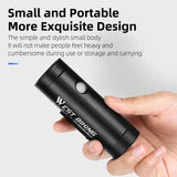 WEST BIKING Bicycle Headlights USB Rechargeable Portable Cycling Flashlight Ultralight Waterproof Lamp MTB Road Bike Front Light