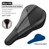 WEST BIKING Bicycle Rainbow Saddle Cover Comfortable Waterproof MTB Cushion Gel Wear-resistant Pad Road Bike Non-Slip Seat Cover