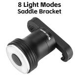 WEST BIKING Bicycle Rear Light Brake Sensor Red Blue Bike Flash Light USB Rechargeable High Visibility Aluminum MTB Taillights