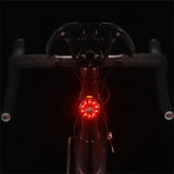 WEST BIKING Bicycle Rear Light Red White LED Flash Light IP64 Waterproof Warning Taillights USB Rechargeable Bike Accessories