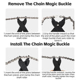 WEST BIKING Bicycle Tyre Spoon Multitool Chain Buckle Pliers MTB Road Bike Tire Disassembly Levers Master Link Chain Pliers Tool