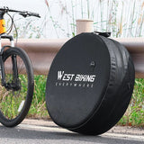 WEST BIKING Bike Wheels Bag 26-29 Inch MTB 700C Road Road Bike Wheel Set Carry Portable Bag Waterproof Wheelset Protective Cover