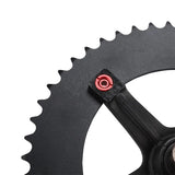 WEST BIKING Colorful MTB Chainring Bolts 7075 Aluminum Alloy Single Chainwheel Screws 6.5/8.5mm Disc Bolts Nut Road Bike Parts