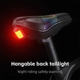 WEST BIKING Comfortable Bicycle Saddle Cover Road Bike Waterproof PU Leather Silicone Memory Foam MTB Shock Absorbing Seat Cover