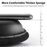 WEST BIKING Comfortable Bicycle Saddle Cover Road Bike Waterproof PU Leather Silicone Memory Foam MTB Shock Absorbing Seat Cover