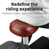 WEST BIKING Comfortable E-Bike Saddle Gel 3D Cushion Cover Electric Bicycle Seat Waterproof Non-Slip Massage Relief Cushion