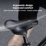 WEST BIKING Comfortable Foam E-Bike Seat Cushion City Cruisers Ergonomic Mountain Bicycle Saddle Comfy Electric Bike Accessories
