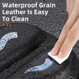 WEST BIKING Comfy Bicycle Gel Saddle Cover Waterproof Grain Leather Highly Elastic Seat Cushion Cover MTB Road Bike Accessories