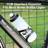 WEST BIKING Cycling Water Bottle 620-750ML Portable Sports Soft Flask MTB Road Bike Bottle Running Gym Fitness Bottle 6 Colors
