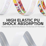 WEST BIKING Dirt-Resistant Handlebar Tape Lightweight Breathable Anti-Slip Road Bike Grip Tape Bike Aero Bar Winding End Plugs