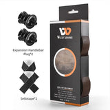 WEST BIKING Genuine Leather Handlebar Tape For Road Bike Retro Color Drop-Bar Bike Handlebar Winding Bicycle Accessories