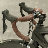WEST BIKING Genuine Leather Handlebar Tape For Road Bike Retro Color Drop-Bar Bike Handlebar Winding Bicycle Accessories