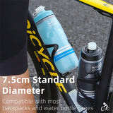 WEST BIKING Insulated Water Bottle Cycling Sport 620ML Portable MTB Road Bike Bottle Thermal Gym Fitness Running Soft Flask