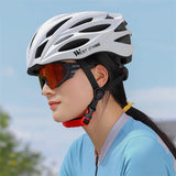 WEST BIKING Integrated Lightweight Bicycle Helmet MTB Road Bike Men Women Safety Helmet Racing Triathlon Cycling Helmet