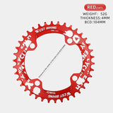 WEST BIKING MTB 104 BCD Narrow Wide Crankset 32T 34T 36T 38T Chain Adaptive Chainrings Moutain Bike XC Chainwheel Bicycle Parts