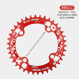 WEST BIKING MTB 104 BCD Narrow Wide Crankset 32T 34T 36T 38T Chain Adaptive Chainrings Moutain Bike XC Chainwheel Bicycle Parts