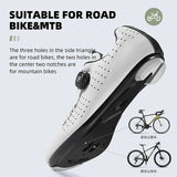 WEST BIKING MTB Cleat Shoes Road Bike SPD Sneaker Shoes Racing Triathlon Selflocking Non-slip Clip Cycling Shoes Size 39-44