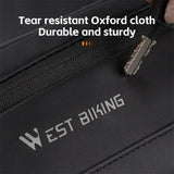 WEST BIKING MTB Road Bike Handlebar Bag Multifunctional Men Shoulder Bag Front Frame Bag Fashion 3 Color Women Cycling Sport Bag