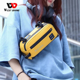 WEST BIKING MTB Road Bike Handlebar Bag Multifunctional Men Shoulder Bag Front Frame Bag Fashion 3 Color Women Cycling Sport Bag